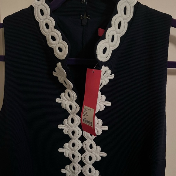 Lilly Pulitzer Navy Callista Shift Dress NWT - Picture 2 of 2